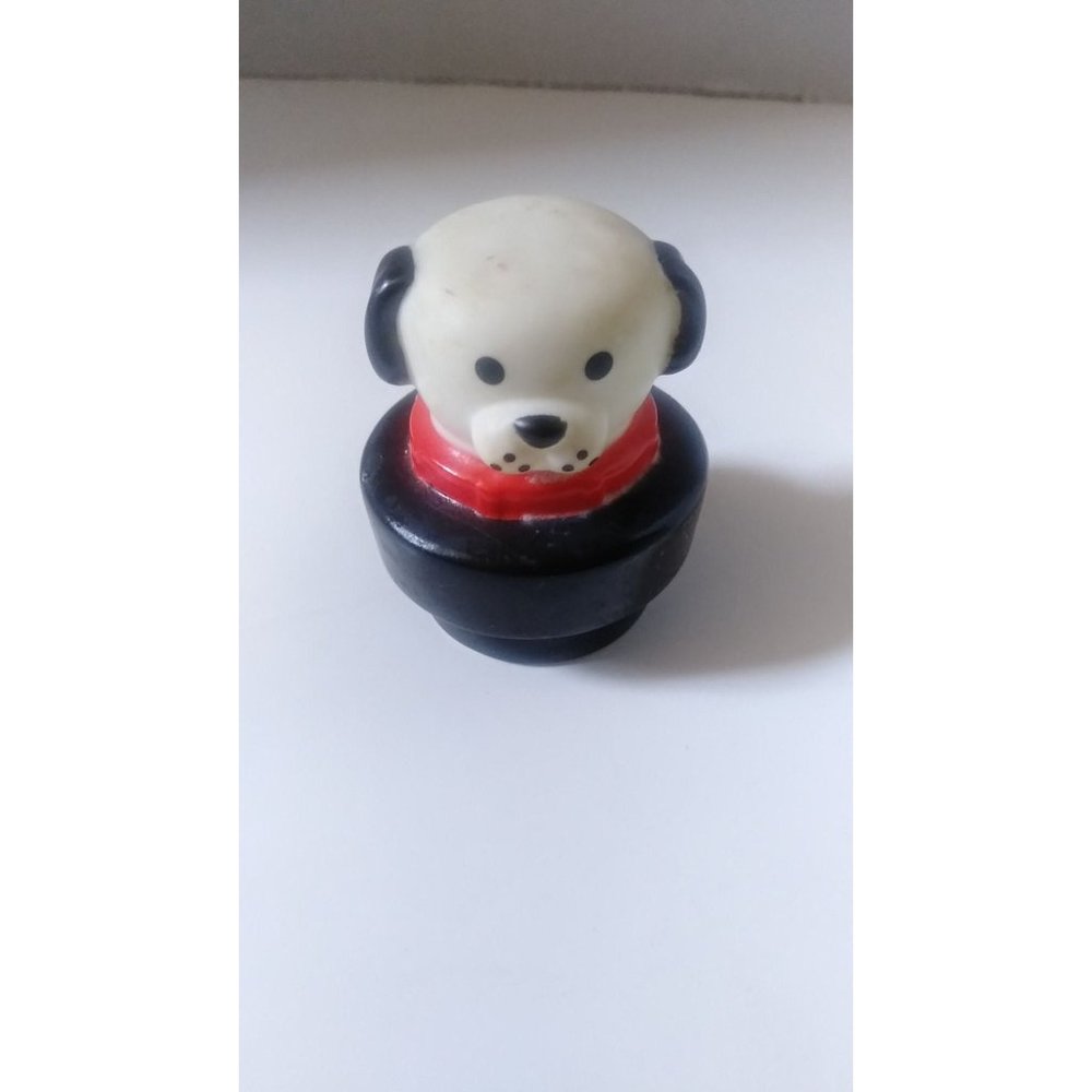 Vintage Fisher Price Chunky Little People Dog